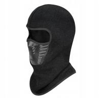 Kominiarka maska Termiczna wiatroodporna na motor narty rower szary melanż