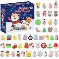 SQUISHY ŚWIĄTECZNE GNIOTKI ZABAWKI ANTYSTRESOWE ŚWIĘTA DLA DZIECI ZESTAW