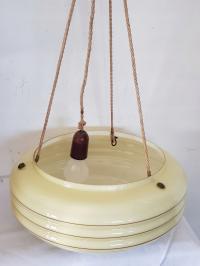 Żyrandol ampla klosz