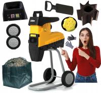 ИЗМЕЛЬЧИТЕЛЬ MAX XXL ЭЛЕКТРИЧЕСКИЙ ИЗМЕЛЬЧИТЕЛЬ ВЕТОК TURBO LEADER PRO