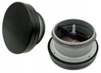 Anemostat metalowy nawiewny płaski fi 200 ramka uszczelka