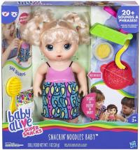 Lalka Baby Alive Hasbro uwielbiająca kluski USZKODZONE OPAKOWANIE C0963
