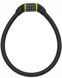 AUVRAY STALOWA LINKA Z ZAMKIEM NA SZYFR 80cm 20mm BLOKADA ZABEZPIECZENIE