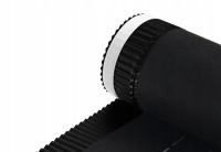 Taśma kalenicowa aluminiowa 390 mm x 5m czarna
