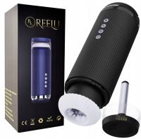 Мужской мастурбатор искусственная вагина секс машина трахающий вибратор REELU