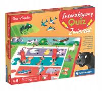 INTERAKTYWNY QUIZ ZWIERZĘTA CLEMENTONI 50942