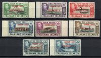 Falkland Islands Graham Land** Mi. A1-A8 Motywy narodowe 28€