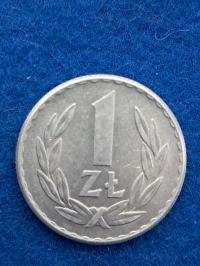 Polska, PRL, 1 złoty 1966, bardzo ładna (R10)