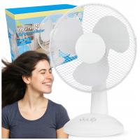 Белый жемчуг настольный вентилятор
