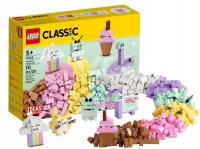 LEGO CLASSIC 11028 KREATYWNA ZABAWA PASTELOWYMI KOLORAMI zestaw klocków +5l