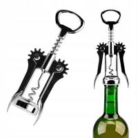 Korkąciąg tradycyjny otwieracz do wina win metal