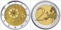 Estonia 2024 2€.#115.Chaber- estoński kwiat_0239