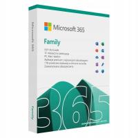 Microsoft Office 365 Family 6 PC / 12 miesięcy BOX