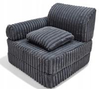 Модульный диван-кровать-кресло для детей матрас для отдыха графит