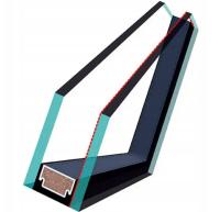 Pakiet szybowy U3 energooszczędny do okna dachowego FAKRO 55x98