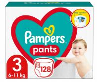 Pampers Pants 3 128 шт. 6-11 кг подгузники