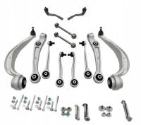 WAHACZE KPL ZESTAW wahaczy przód AUDI A5 A4 B8 + łączniki + końcówki