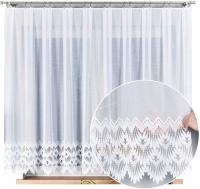 Felicia 300x160cm Жаккардовая простая занавеска с рисунком (готова)