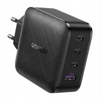 Зарядное устройство Ugreen Cube GaN 65 Вт 1x USB 3x USB C QC 3.0 PD быстрая