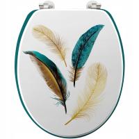 DESKA TOALETOWA KLAPA WC SEDESOWA UNIWERSALANA MDF PLUMISS