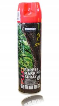 BIODUR Spray DO ZNAKOWANIA CZERWONY 500ml