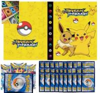 Альбом для карт Pokemon 240 карт 100 карт Покемон карта энергия