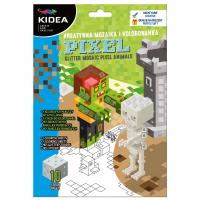 Раскраска Творческая мозаика пиксели набор KIDEA
