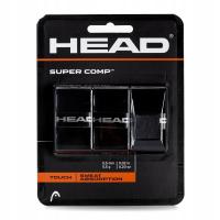 Теннисная обертка Head SUPER COMP 3 шт. черная