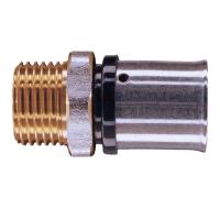 TWEETOP KELLER PEX NYPEL ZŁĄCZKA WKRĘTNA ZAPRASOWYWANA 25X3/4