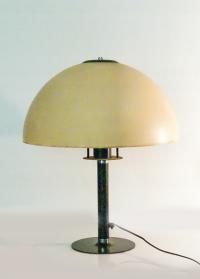 Duża lampa gabinetowa grzybek retro