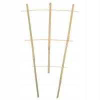 Drabinka bambusowa podpora do pnączy potrójna 35cm