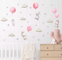 SAMOPRZYLEPNA NAKLEJKA ŚCIENNA, DEKORACJA POKOJU DZIECIĘCEGO