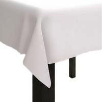 OBRUS PLAMOODPORNY 300cm X 160cm, GŁADKI MATOWY BIAŁY, różne wymiary