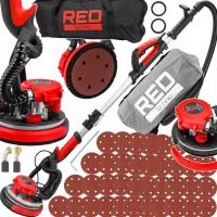 ШЛИФОВАЛЬНЫЙ СТАНОК ДЛЯ ГЛАДИТ ГИПСА ШТУКАТУРКИ ШТУКАТУРКИ 2000W LED ЖИРАФ БУМАГА 36 ШТ !