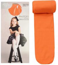 Yoclub детские колготки оранжевый микрофибра