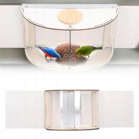 Odporny na deszcz karmnik dla ptaków wewnątrz okna domu Regulowany 180 ° Wyraźny widok