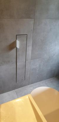 ШКАФ ДЛЯ ВАННОЙ КОМНАТЫ ДЛЯ ТУАЛЕТНОЙ ЩЕТКИ ЧЕРНЫЙ ЗАПОДЛИЦО, МОДУЛЬ ТУАЛЕТА