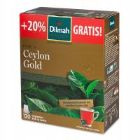 Dilmah Ceylon Gold Ex100 20% черный чай с подвесками