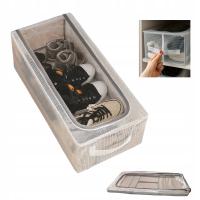 Pojemnik organizer pudełko na buty obuwie Z METALOWYM STELAŻEM 27l BAGOWSKI