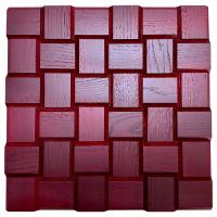 Panel akustyczny na ściane Drewno 3d - RED WINE