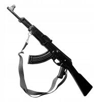 Резиновая винтовка АК-47 с несущим ремнем