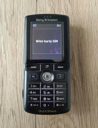 Telefon komórkowy Sony Ericsson K750i 4 MB / 32 MB szary