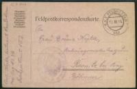 Feldpostamt nr 153 1914 r - Kolomea Reg.36
