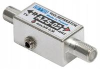 Separator zasilania AZS-02 gniazdo jack 3,5mm AMS