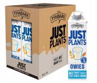 TYMBARK JUST PLANTS овес растительный напиток без добавления сахара без глютена 6x1L