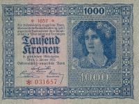 Австрия-1000 Крон-1922-P78