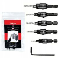 Сверла для конфирмации высокое качество M2 6el набор для конфирмации древесины 5-12 мм