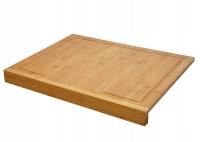 Разделочная доска из бамбука 45X35X1, 8 см, кухонная доска для столешницы