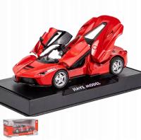 1:32 Ferrari LA Ferrari opakowanie podstawka Model samochodu dźwięk światła