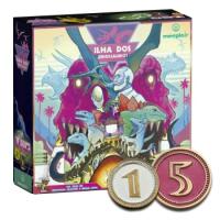 НАБОР ИЗ 81 МОНЕТ ЗАМЕНА ДЛЯ ИГРЫ ОСТРОВ ДИНОЗАВРОВ